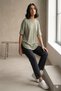 Women's Crew Neck Short Sleeve Modal Tunic - 2