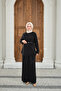 Women's Side-Stitched Piece Detail Trouser Suit Black - 2