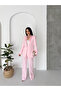 SATIN SHAL COLLAR DOUBLE SET BLAZER - 2