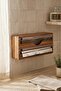 Akasya 2-Piece Foil and Stretch Film Cutter Organizer - Kitchen Organizer with Rail and Blade
