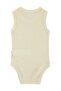 Jacquard 3-36 Month Snap Fastener Badi - Yellow - 2