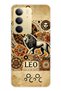 Realme C75 Compatible Leo Patterned Transparent Phone Case