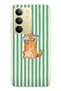 Realme C75 Compatible Fish-Eyed Cat Pattern Transparent Phone Case
