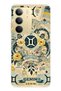 Realme C75 Compatible Gemini Patterned Transparent Phone Case