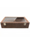 Glasses Box 8-Piece Premium Alcantara – Tan - 4