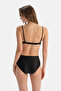 Siyah Kaplı Bikini Üst - 2