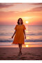 Crochet Detailed Tasseled Oversized Beach Dress - 5