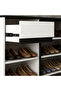 Premium High Quality Shoe Cabinet with Multifunctional Drawers 140CM - 6