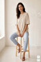 Women's Crew Neck Short Sleeve Modal Tunic - 2