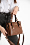 Sanmorris Women's Faux Leather Shoulder Bag and Combination Wallet Set - 2