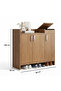 Luxury Multifunctional Entryway Shoe Cabinet & Drawer Storage 90 CM - 4