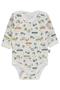 Safari Empirme 1-36 Month Snap-On Badi - Ecru