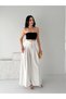 High Waist Wide Leg Lace-Up Pleated Palazzo Trousers - 5