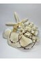 White Afghan Necklace with Nazar Beads - 3