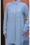 Wonderful Special Design Linen Set with Sequin Front and Embroidery Detail on the Back, Made of 100% Cotton. - 3