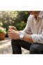 Crest Men’s Stainless Steel Watch Silver white Dial Quartz Analog - 7