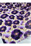 Lemina floral pattern crepe fabric
