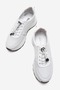 Solire Women's Genuine Leather Sports Shoes White - 4