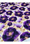 Lemina floral pattern crepe fabric - 2