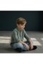 Boy's White Muslin Shirt 100% Cotton Stand Collar Summer Casual Shirt - 2