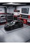3-Button Function, Lighted, Musical, Sound-Effected, Smoke-Emitting, Doors-Opening Porsche Toy Car - 3