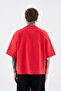 Men's Bacis Boxy T-Shirt Burgundy - 2