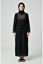 Şile Long Sleeve Dress 6550-01 Black - 2