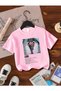 Lisa from Blackpink Printed 100% Cotton Regular Fit Children's and Youth T-Shirt