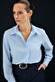 Classic Plain Shirt - Blue - 4