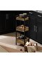 Bathroom Organizer Bathroom Shelf Shower Storage 3 Tiers Display Shelves - 7