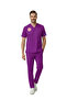 Purple Ebe Forması Positive Lycra Scrubs Set (Compliant with New Regulations – Byzantium) - 3