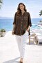 Sequin Detailed Three-Quarter Sleeve Italian Shirt - 2