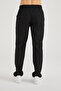 Black Lycra Single Bottom Straight Leg Doctor Nurse Trousers - 2
