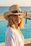 Unisex Straw Cowboy Hat – Western Style with Leather Band, Breathable Summer Hat - 3
