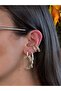 Steel Golda Stone Hira Earrings - 2