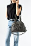 571 Imported Washed Leather 10-Compartment Full Zipper Waterproof Crossbody and Shoulder Bag (Width 33cm Length 25.5cm)