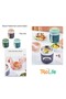 Stainless Steel Leak-Proof Storage Container with Spoon Nutrition Container 780 ml Green - 2