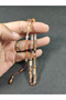 Mehmet Mercan Masterpiece, Ankle-Length Arrow-Like Cutting, Fire-Red Amber - 2