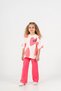 4-5-6-7-8 Years Old Girls' Heart Printed Set - 5