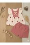 Organic Cotton Muslin Girls' Baby Shorts Dress - 2