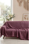 Cotton Sofa Cover with Fringes |   Multi-Purpose Cover |   Sofa Shawl |   Does Not Close the Arms |   170X220 cm