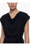 Original Kayık Yaka Belted Blouse - 4