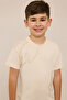 Embroidered T-Shirt with Crew Neck and Short Sleeves - 3