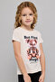 Printed T-Shirt with Crew Neck and Short Sleeves