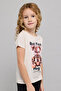 Printed T-Shirt with Crew Neck and Short Sleeves - 5