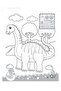 Dinosaurs- It's Colour time with Stickers - 4