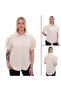 Floral Detailed Sleeve Shirt Ets1041 - 4