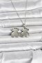 Chain Silver Color Teddy Bear Model Openable Women's Necklace - Ebj260411W41814 - 2