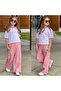 Girl's Smile Printed Pink Set-71135P - 2
