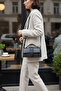 Women's Black Shoulder Bag – Stylish Daily and Office Use Bag with Adjustable Strap - 3
